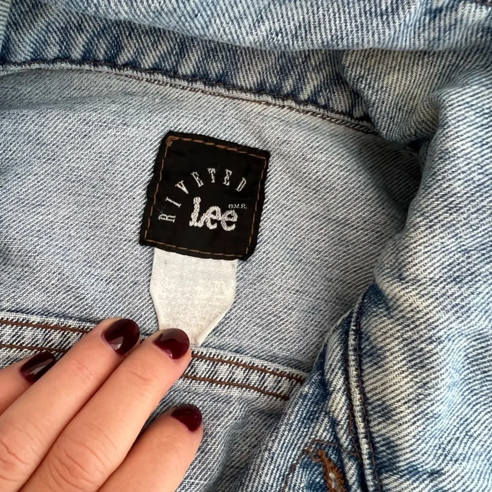Vintage Lee Jean jacket, denim Trucker size M - Picture 5 of 5